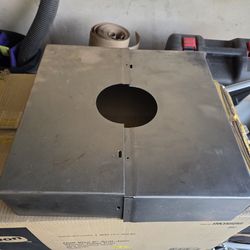 Metal 4 inch round light pole base cover