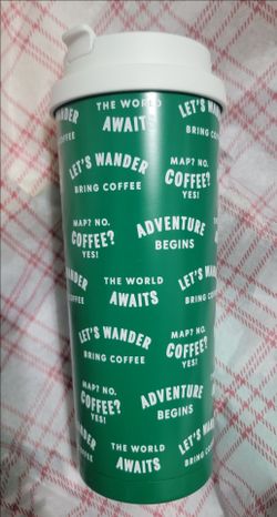 Starbucks Road Trip dual lid tumbler