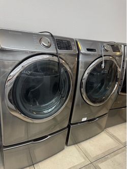 Gas Samsung washer and dryer set