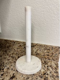 Marble Paper Towel Holder