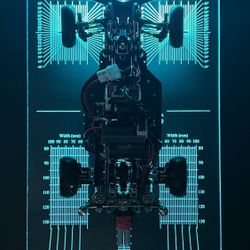 I/24 1/28 Rc Drift Led Setup Board 