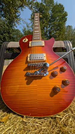 Edwards (by ESP) E-LP-130ALS Honey Burst — Nitro Finish w/ Upgrades & ESP Gig