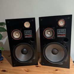 Kenwood JL-430W vintage 3-way floor-standing speakers
