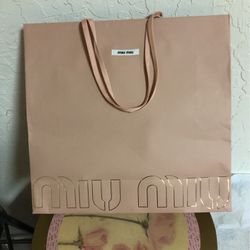 Miu Miu Prada House XL Shop Bag