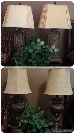 2 Beautiful design lamp sets