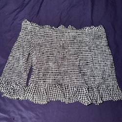 Off Shoulder Ruffled Top