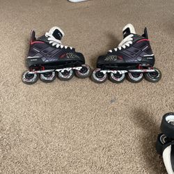 Roller Blades And Roller Skates