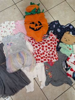 Girls Toddler Clothing Bundle Mixed Lot