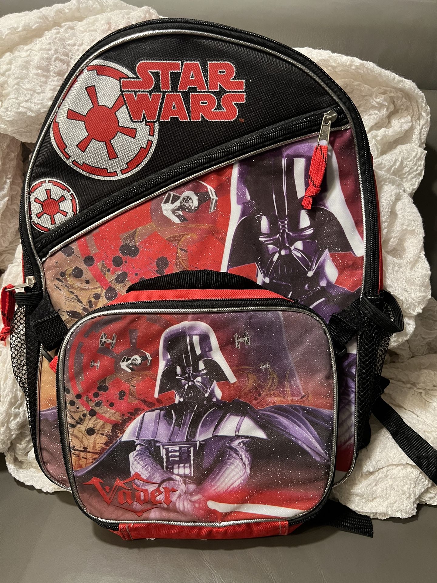 New Star Wars Backpack with Detachable Lunch Bag
