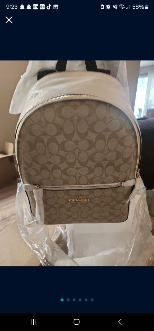 Coach Backpack Bag