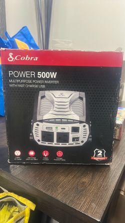 Multipurpose Power Inverter With Fast Charge USB