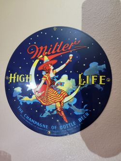 11 in PORCELAIN MILLER HIGHLIFE