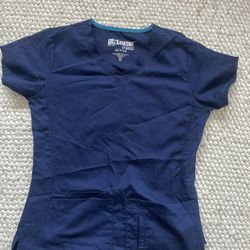 Xs Greys Anatomy Scrub Top