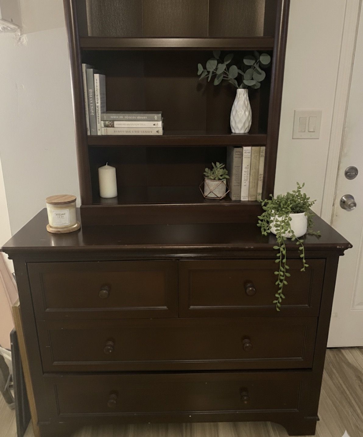 Cabinet With Shelves And Drawers 