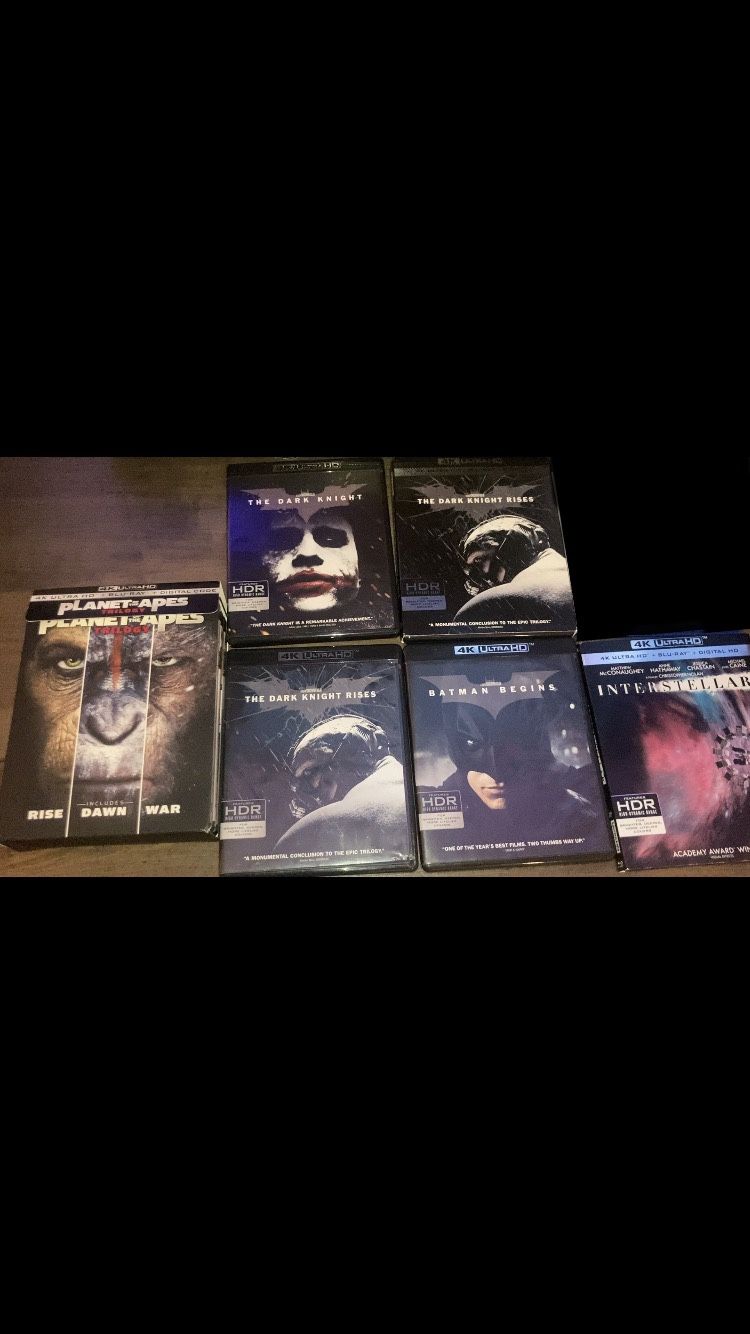 4K Blu-ray Lot