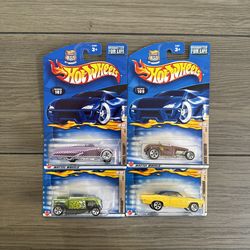 Hotwheels 2002 Hot Rod Series Set