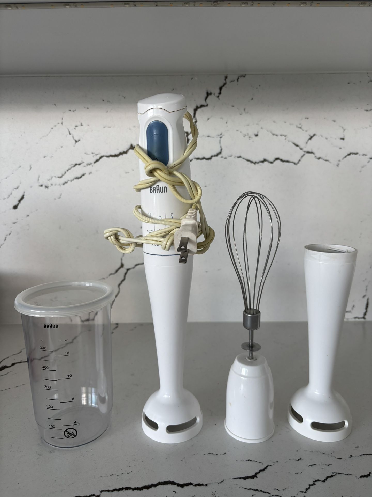 Braun Hand Blender with Multiple Attachments – Mixer & Whisk Set (2 Available)