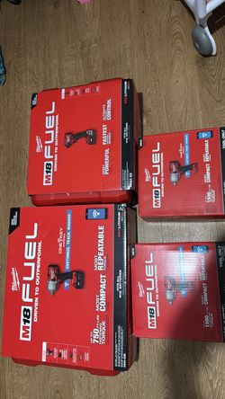 Milwaukee 1/2 inch torque and 3/4 inch torque