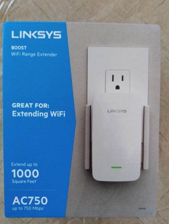 Linksys Wifi Extender Booster AC750 