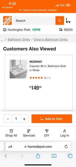 Bath Vanity Sink