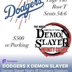 Dodgers Tickets. 8/15/25