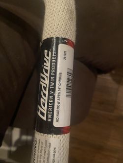 motorcycle handlebars 14” chrome