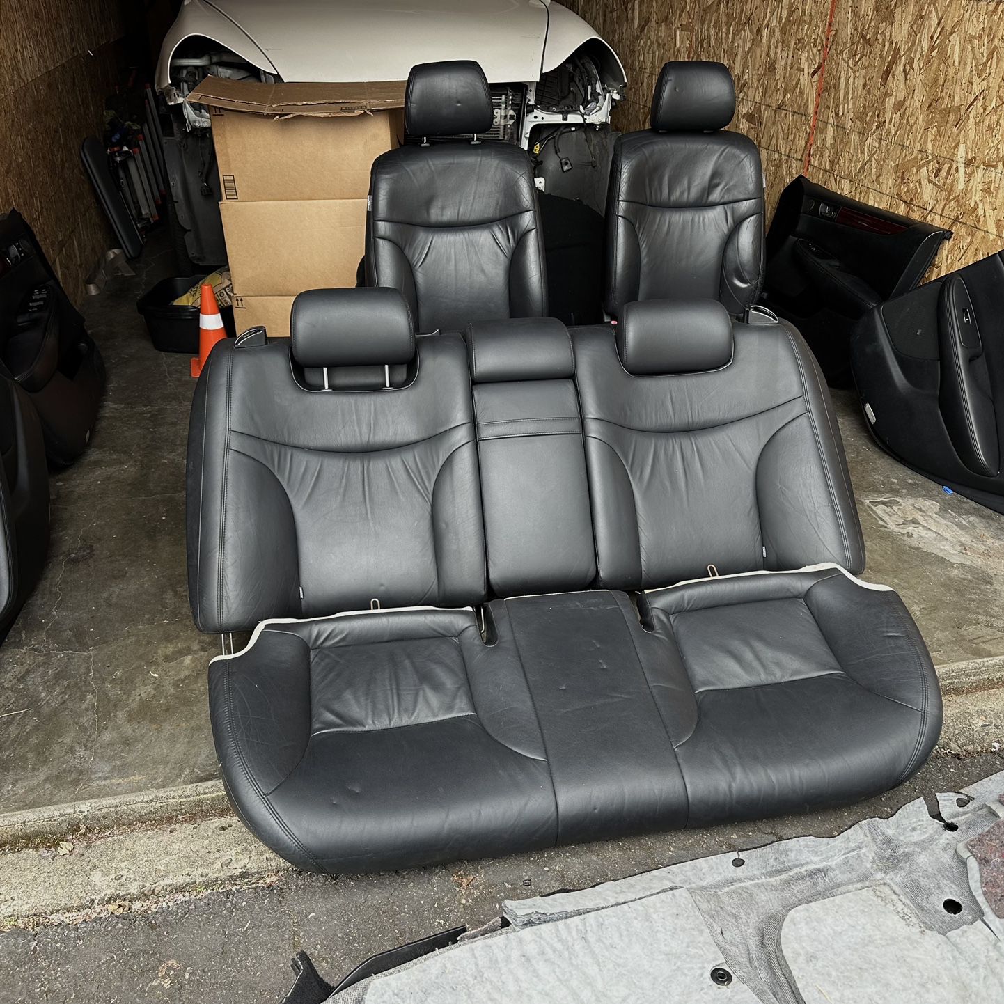 Lexus ES330 Black Interior Trim Seats carpet Steering Wheel 