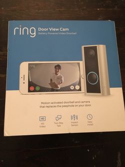 Ring door view cam read profile