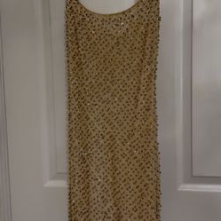 Gold Dress