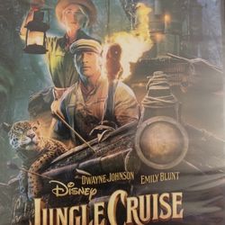 Disney’s JUNGLE CRUISE (4K Ultra HD + Blu-Ray + Digital-2021) NEW!