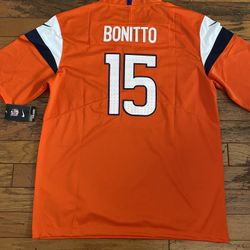 Orange And Navy Bonitto Broncos Jersey