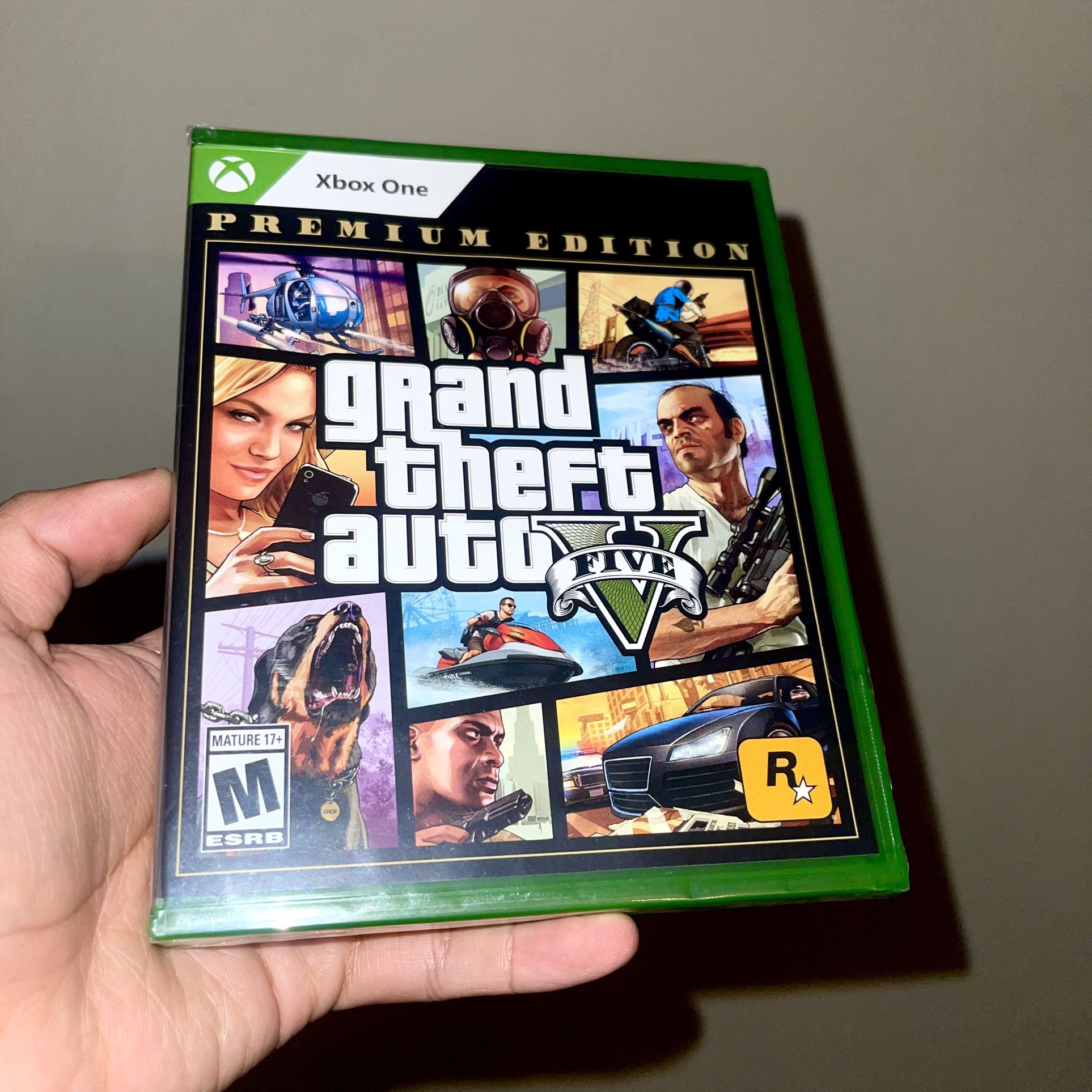GTA 5 Xbox One Premium Edition New Sealed 
