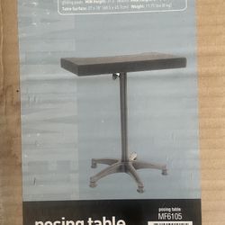 Calumet Adjustable Posing Table – Photographer Studio Quality (MF6105) Brand New, never used – Still sealed in Box