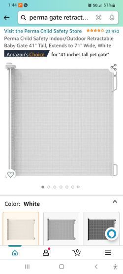 Brand New 41" Extra Tall Indoor Outdoor Safety Gate