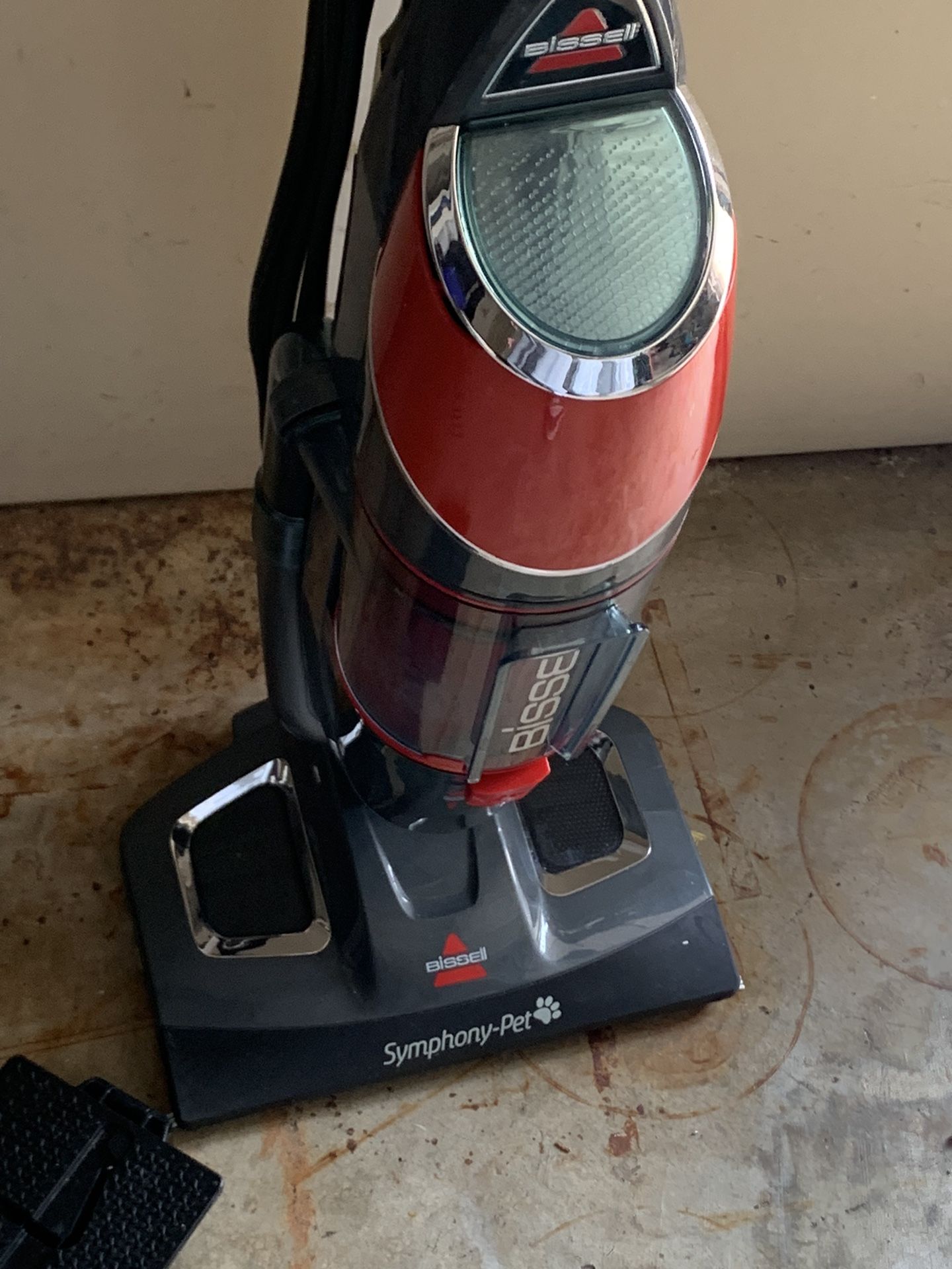 Bissell Symphony Vacuum and Steam Mop with 2 Mop Pads, 1132
