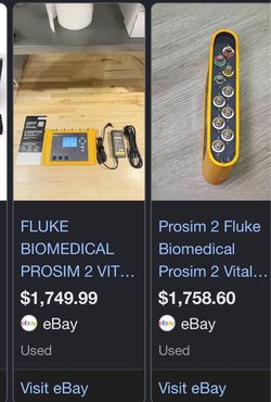 Fluke Biomedical ProSim 2 Vital Signs Simulator