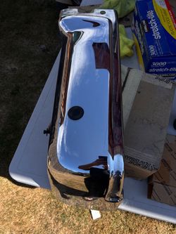 Ford F150 rear bumper end