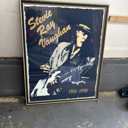 Stevie Ray Vaughan Silkscreen Poster