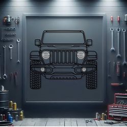 Neon Wall Art. Current Style Jeep Wrangler Brand new still in unopened box 