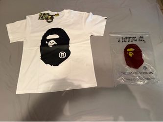 BAPE Bicolor Big Ape Head Tee
