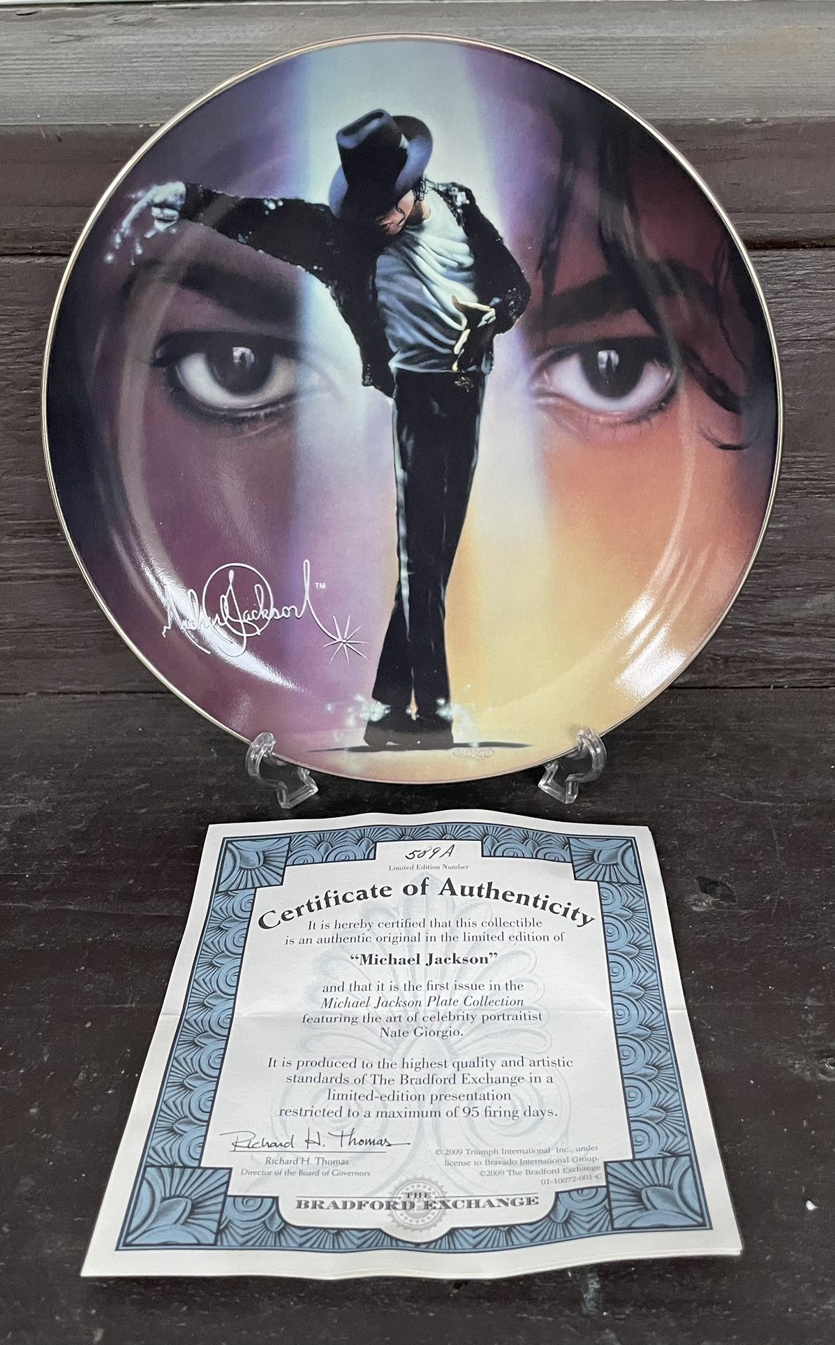 Michael Jackson Plate Collection