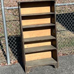Vintage Antique Book Shelf 