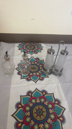 Oil & Vinegar Dispenser Set