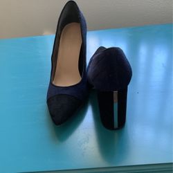Tommy Hilfiger 8.5   Navy/black Pumps $25