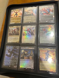 Spider-Man MTG Collection in Binder 280+  (No Duplicates)