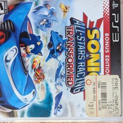 Playstation 3 Game --Sonic