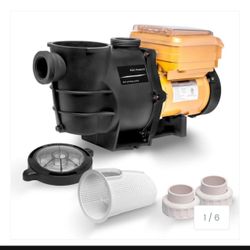 XtremepowerUS Swimming Pool Pump Variable Speed 1.5HP Digital LCD In-Ground SKU: 75019 
