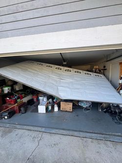 Overhead Garage Door Spring Opener Off Track Adjustment Replace And Parts