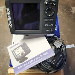 Lowrance Elite 5 Sonar/GPS