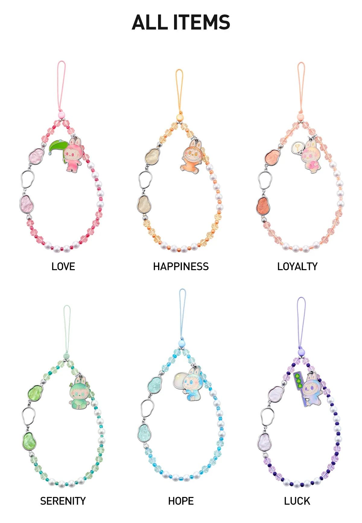 Pop Mart Labubu “Big Into Energy” Phone Charms